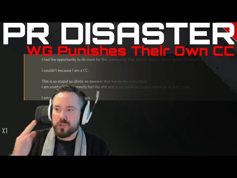 PR Disaster - WG Punishes Their CC (for being a CC)