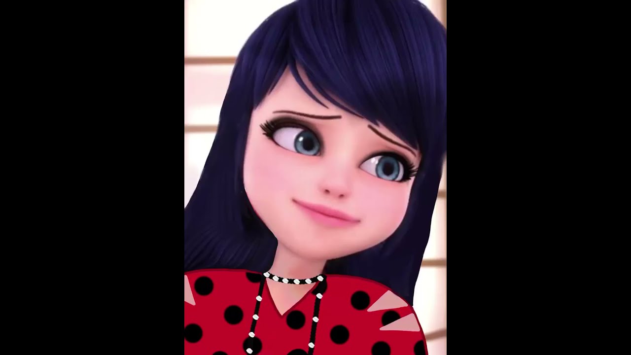 miraculous ladybug Marinette edit || lazy edit || waterlemon boba #shorts