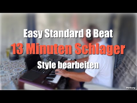 Pa1000/4X - "Easy Standard 8 Beat" - Einfache Style-Bearbeitung - 13 Minuten Schlager # 931