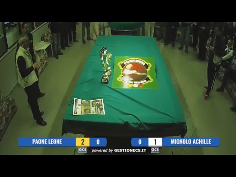 FINALE: PAONE LEO VS ACHILLE MIGNOLO