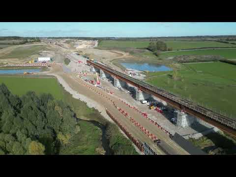 2024-10-28 Westbury Viaduct | A422 Brackley Road Overbridge