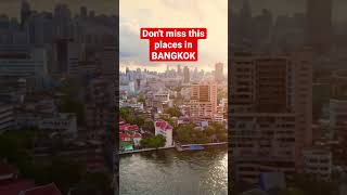 The best places to visit in BANGKOK! 🇹🇭 #shorts #travel #traveltips #asia #thailand
