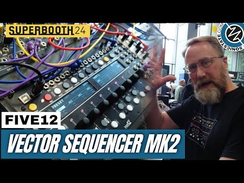 Five12 Vector Sequencer and Jack Expander Mk1 Silver Eurorack Module image 11