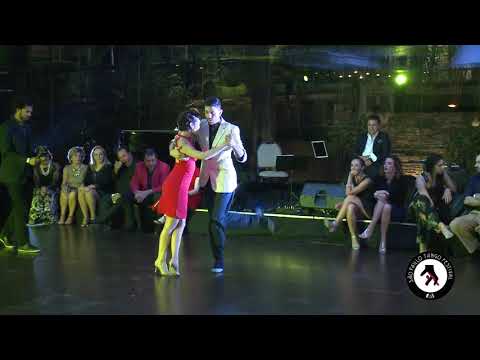 Dulce Lauria e Jonny Lambert na pista do SPTF18