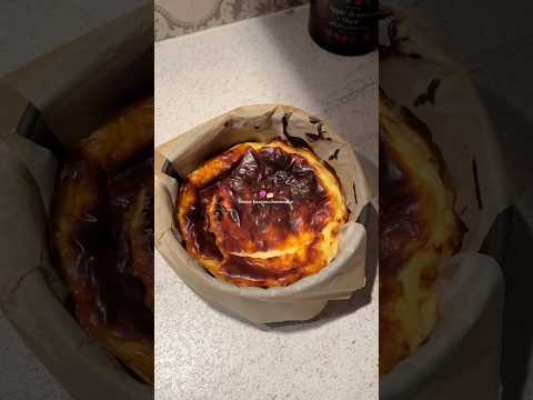 Burnt basque cheesecake #cheesecake