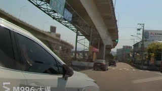 【4K UHD】內側車道只能直行或左轉，突然向右偏，嚇爆我