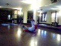 Bakari Practicing At NowRock Bboy Class At TheConservatory NJ
