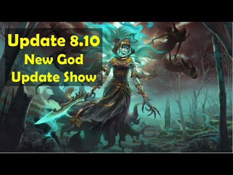Smite 8.10 The Queen of the Banshees Update Show - New God, New Skins, Battlepass and More