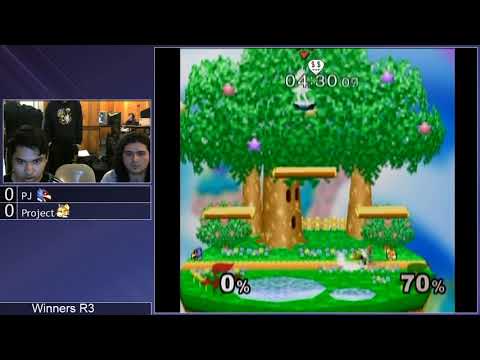 MMOM185 SSBM - PJ (Falco) vs. Project (Fox) - Melee WR3