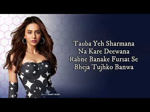 Mashooka (Lyrics) Rakul Preet Singh | Asees Kaur, Dev Negi | Virus | Latest Hindi Song 2022