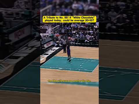 White Chocolate The NBA's flashiest point guard!#basketball #whitechocolate