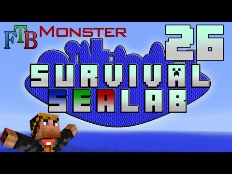 FTB Monster ♦ Survival Sealab ♦ 26 [Logistics Pipes]