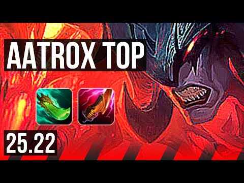 AATROX vs VOLIBEAR (TOP) | 6 solo kills, 600+ games, 8/2/3 | KR Master | 25.22