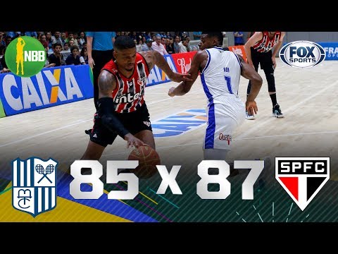 FINAL DE JOGO ELETRIZANTE! Melhores momentos de Minas 85 x 87 São Paulo pelo NBB