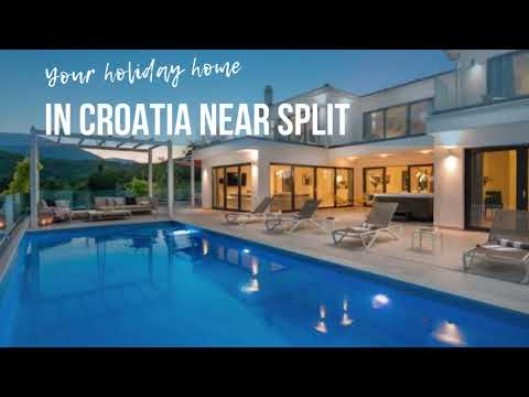 Beautiful Spacious Villa Elegance in Croatia near Split