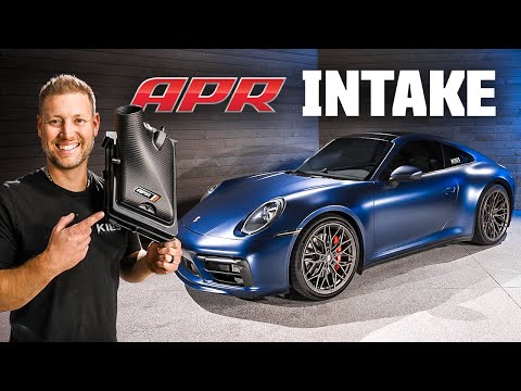 FULL INSTALL of the carbon fiber APR INTAKE | Porsche 992 911 (DIY)