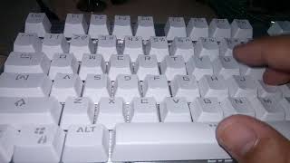 Arms-Cool Mechanical Keyboard Typing Sound (Xinda Blue Switch)