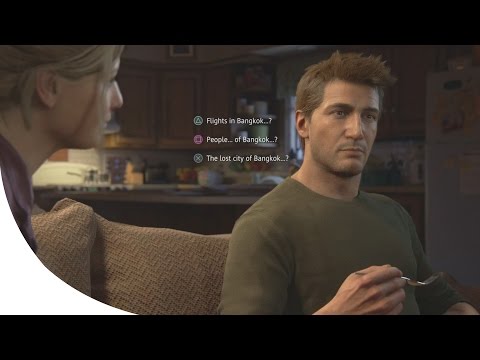 Uncharted 4 - Sarcastic Drake - Speech Choices
