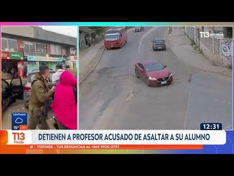 Valparaíso: Detienen a profesor acusado de asaltar a su alumno