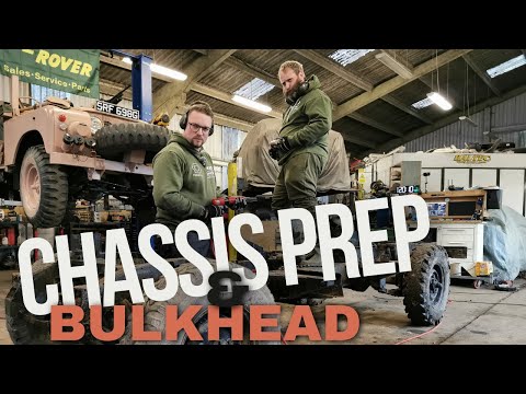 Bob Restoration | Chassis & Bulkhead Prep Series 3 Land Rover - Part 13