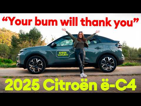 FIRST DRIVE: 2025 Citroen e-C4 Review - Could it be any comfier? | Electrifying