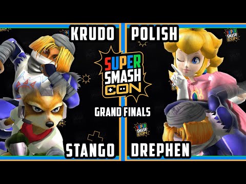 SSC 2022 GRAND FINALS- Krudo & Stango Vs. Polish & Drephen - Smash Melee Tournament