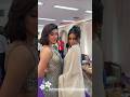Two H TTIES IN ONE FRAME Ananyapanday And Shanayakapoor SLAYING In Saree Shorts Bollywood