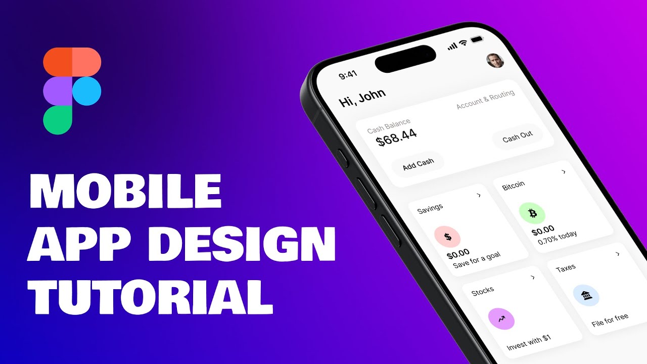 Fintech App UI to Master Auto Layout and Component In Figma.