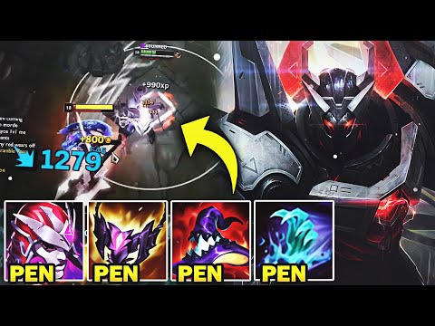 Mordekaiser but my Mace does True Damage and my bonk insta-kills tanks (Max Magic Pen)