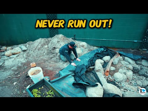 DIY HOW TO SEAM POND LINER