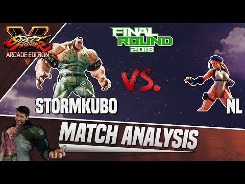 SFV AE Match Analysis: Final Round 2018 - StormKubo vs. NL