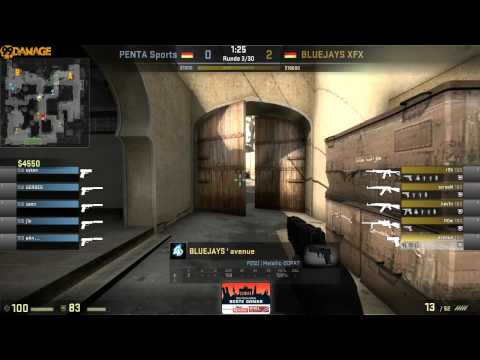 PENTA Sports vs. BLUEJAYS | EPS Summer 2014 Cup 3 | de_dust2 Part 1