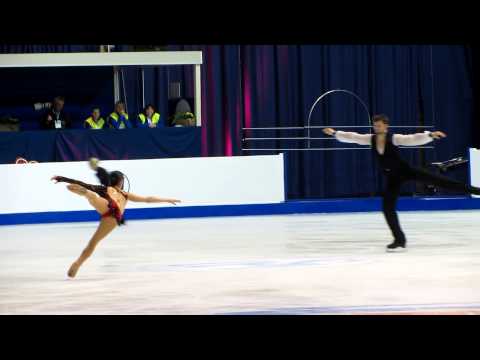 EC 2013 Zagreb Pairs Berton-Hotarek Warm up before FP.MOV