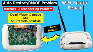WiFi Router Auto Restart & ON/OFF Problem Repair | How To Fix WiFi Router Disconnects Automatically