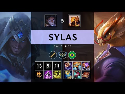Sylas Mid vs Azir - BR Challenger Patch 25.15