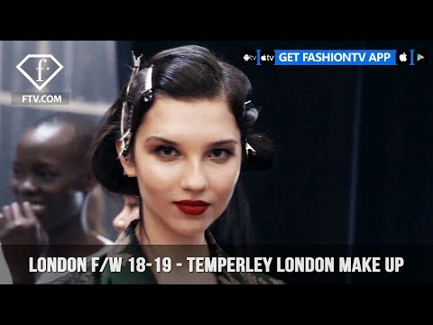 London Fashion Week Fall/Winter 18-19 - Temperley London Make Up | FashionTV | FTV