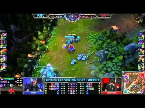 ROCCAT vs SK Gaming | ROC vs SK | 2014 EU LCS Spring Split W9D2 G2 [HQ]