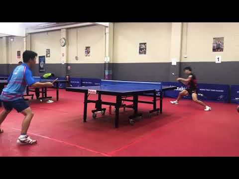 TuanAik Yeo（楊端翊）VS Bob Liang  2019 Nittaku Cup Highlight(Final)  #RTTC