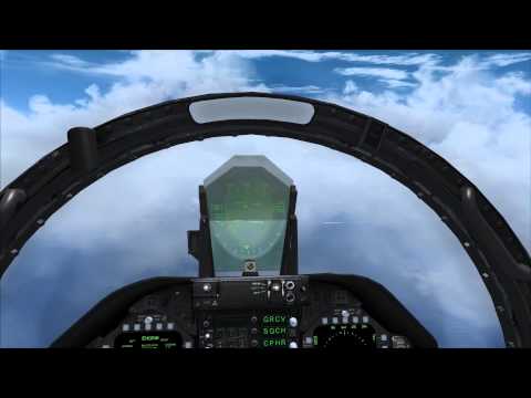 02/02)Default F-18 Fsx Steam edition maxed out settings flight.