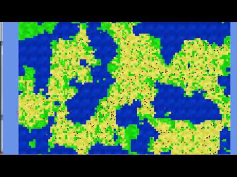 KI am Beispiel EvoNet [007] - Einfach ein wenig laufen lassen