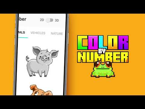 Color By Number - Pixel Art Video
