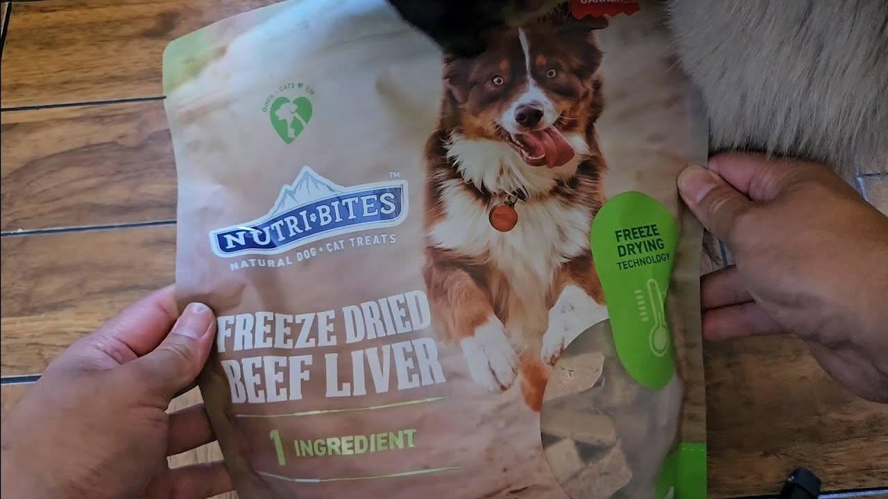 Costco Sale Item Review Nutri Bites Natal Dog Cat Treats Freeze Dried Beef Liver Dog Taste Test
