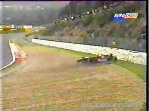 D88J F1 1995 Spa Sauber crashes
