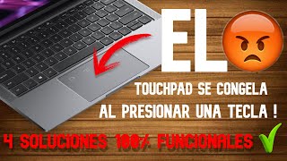 El panel táctil se congela al tocar una tecla, solución fácil