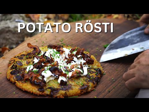 Crispy Swiss Rösti Potatoes in the Wild