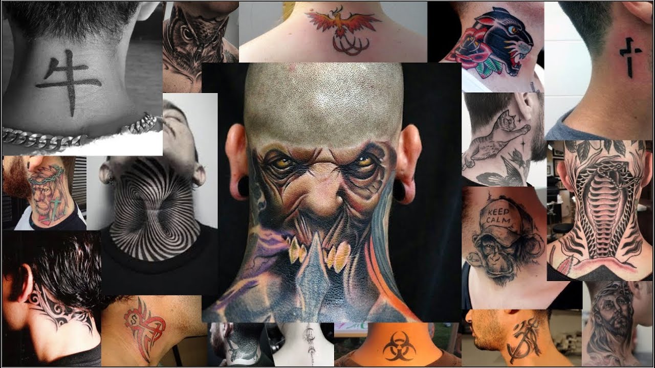 Simple & Cute Neck Tattoos For Men | Latest Neck Tattoos |Cool Neck Tattoos Designs & Ideas 2020