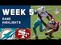 Dolphins vs. 49ers Week 5 Highlights | NFL 2020