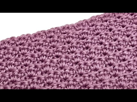 Crochet Easy Stitch For Blankets, Scarfs, and More - Aligned Sedge Stitch