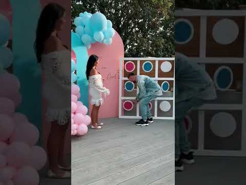 GENDER REVEAL!!! (3 IN A ROW) #shorts