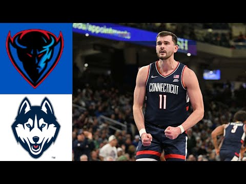 UConn vs DePaul  Full Game | Jan 10, 2026 | Men's College Basketball